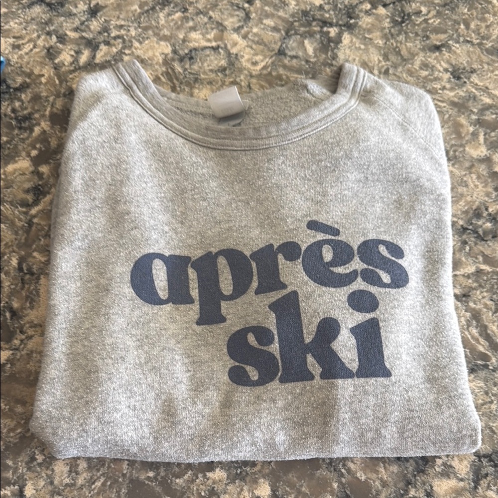 Gray Après Ski Sweatshirt